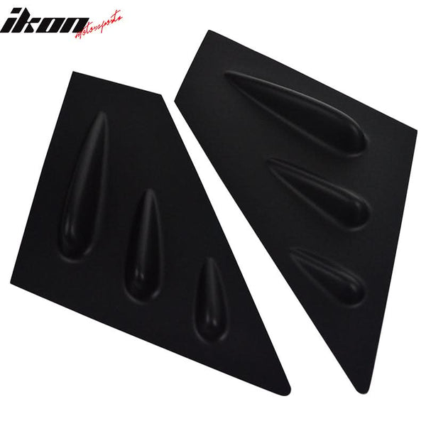 2015-2021 Subaru WRX STI Style Unpainted Window Louver ABS