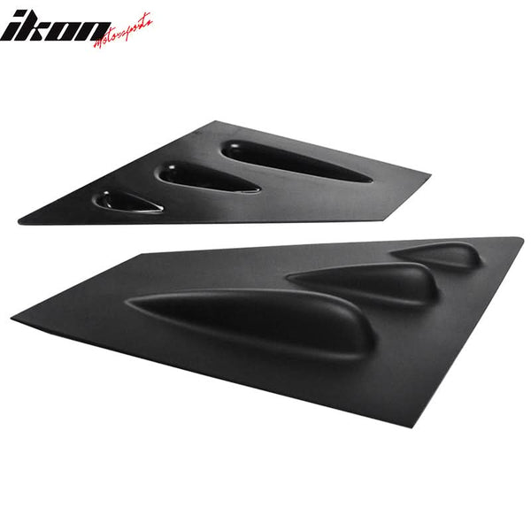 2015-2021 Subaru WRX STI Style Unpainted Window Louver ABS