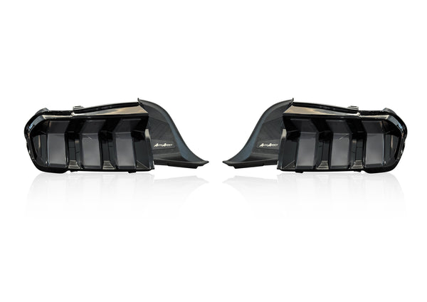 2024-2025 Mustang S650 Euro Style Taillights Amber Turn Signal Sequential