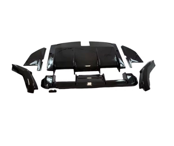 G8X DRY CARBON FIBER 7 PIECE RACE DIFFUSER/UNDERTRAY
