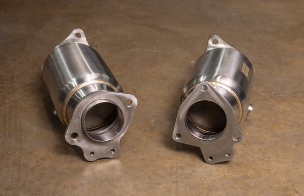 Chevy Corvette C8 / Stingray / Eray / Z06 400 Cell Catted Downpipes