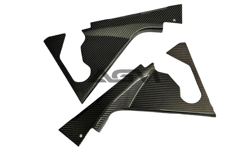 AGM C8 Carbon Fiber Engine Appearance Corner Covers