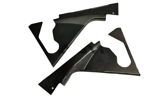 AGM C8 Carbon Fiber Engine Appearance Corner Covers