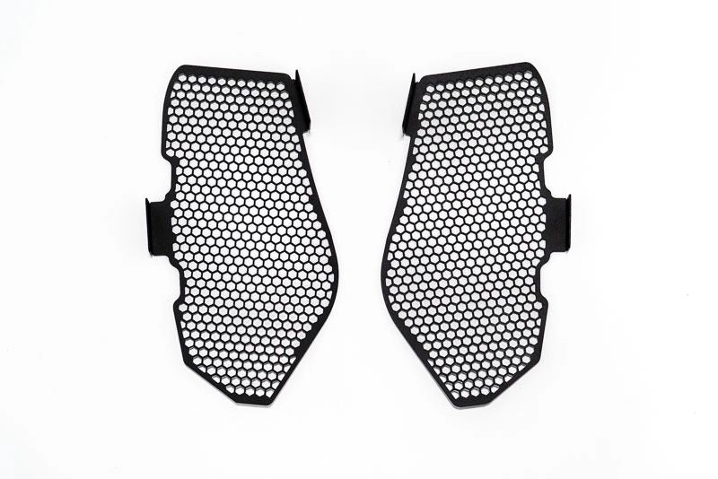 Black Mesh Side Intake Grille Guards For Corvette C8 Stingray 2020-2024
