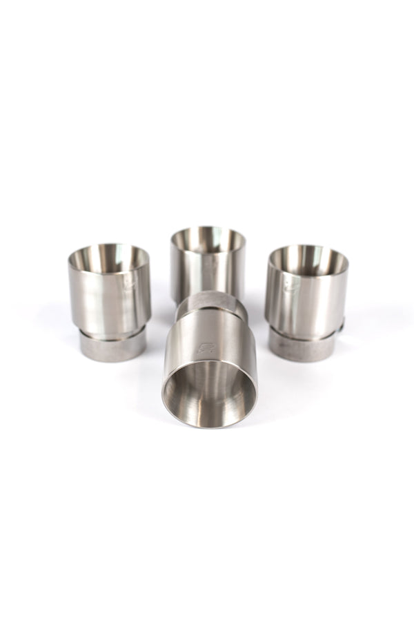 RENNELEMENT 4” INCH Exhaust Tips for OEM Exhaust