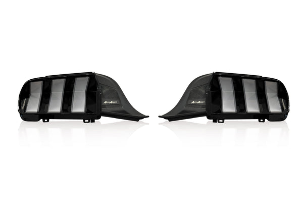 2024-2025 Mustang S650 Euro Style Taillights Amber Turn Signal Sequential