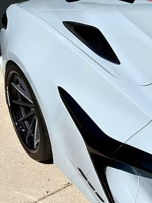 AGM C8 Corvette Carbon Fiber ZR1 Rear Hatch Scoops (ALL Models)