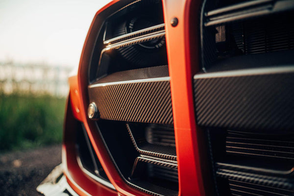 G8X Dry Carbon Fiber V2 Grill With or Without ACC