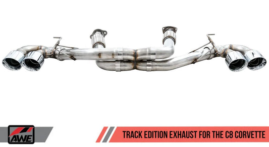 AWE Track Edition Exhaust for C8 Corvette