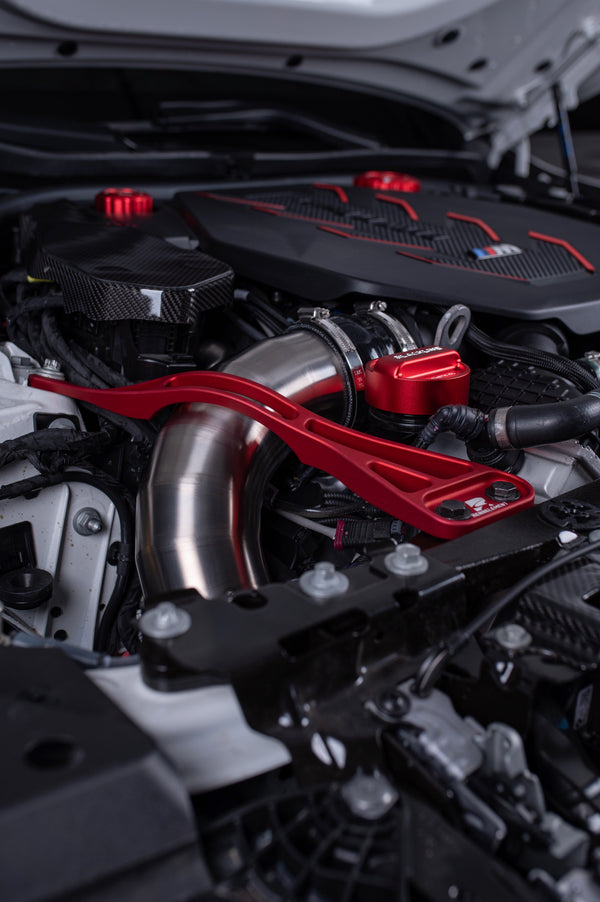 RENNELEMENT G90/G99 M5 BMW Titanium Front Mount Intake System