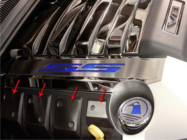 2010-2015 Camaro SS - Factory Shroud Dice Trim Kit 23Pc | Brushed Stainless Steel