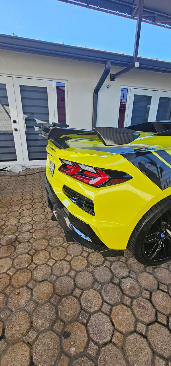 2023-2026 C8 Corvette Z06/E-Ray Z07 Rear Spoiler Carbon Fiber 1pc