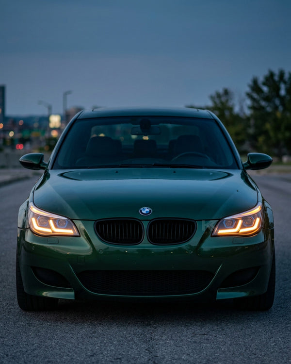 BMW 5-Series E60 E61 525i 530i 535i "Modern Style" LED Headlights (2003-2010)