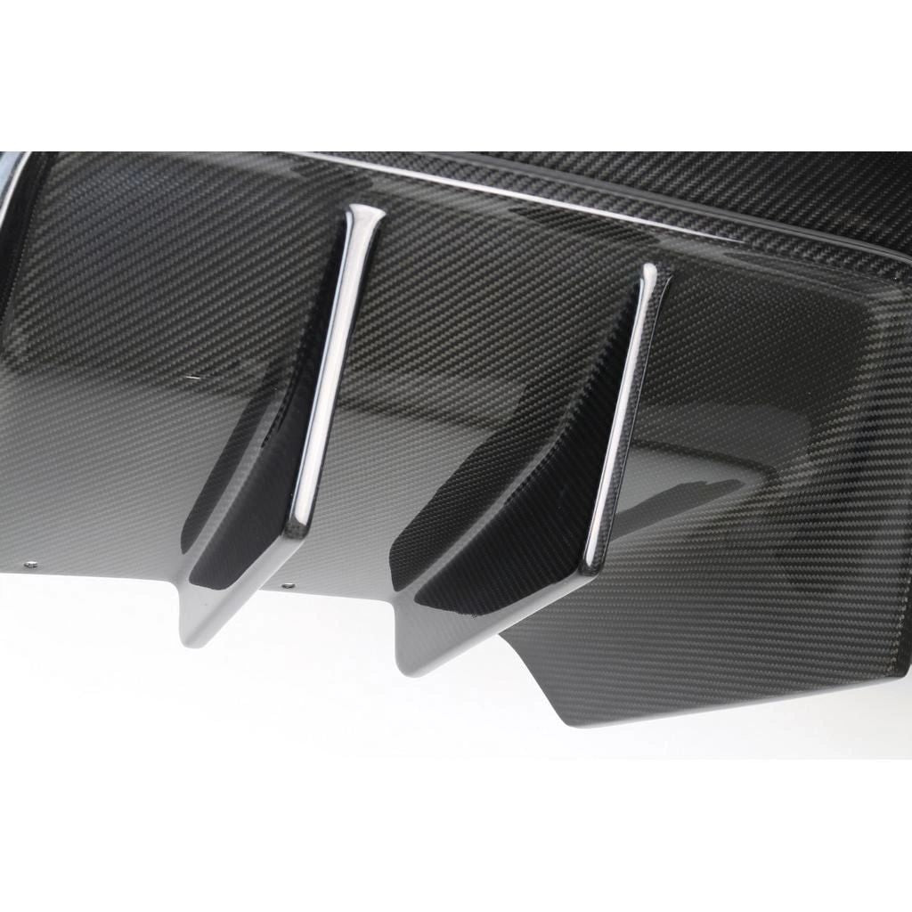 Carbon Fiber Rear Diffuser Without Undertray