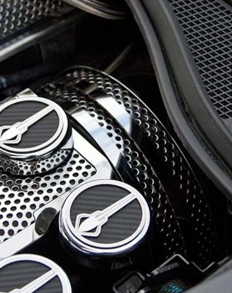 2014-2019 C7 Z06/ZR1/Grand Sport - Brake Booster Cover Perforated 3Pc | Stainless Steel, Choose Finish