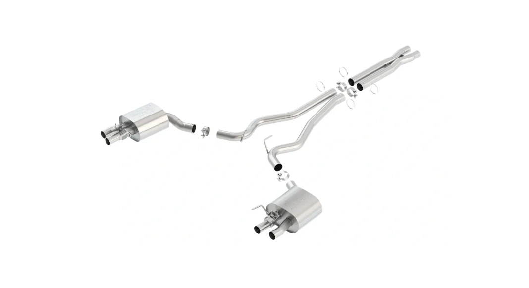 2015-2020 Ford Mustang Shelby GT350 Cat-Back Exhaust System ATAK 140684