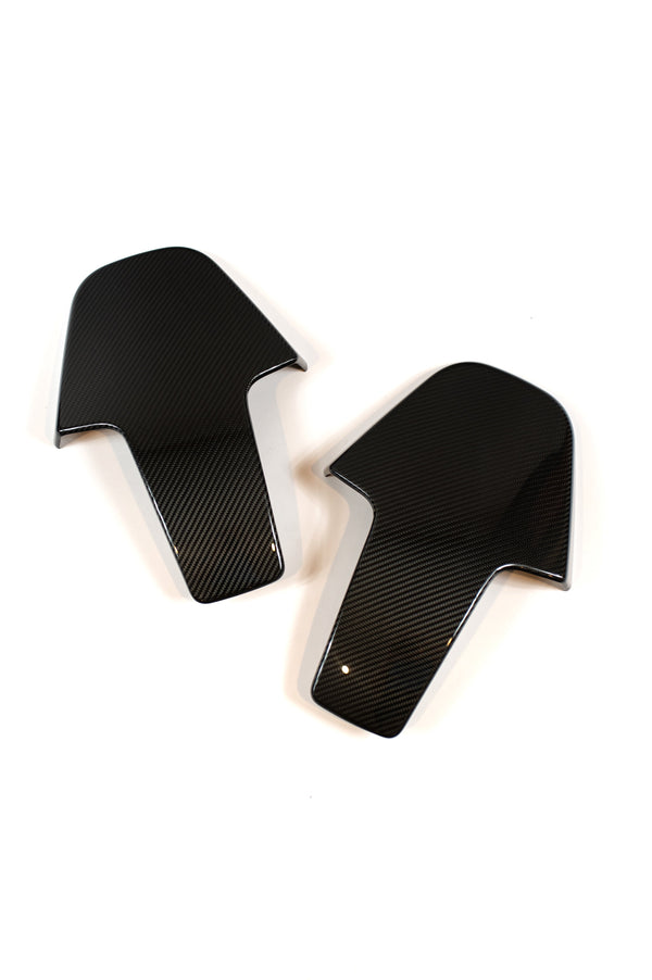 G8X Dry Carbon Fiber Head Rest Covers