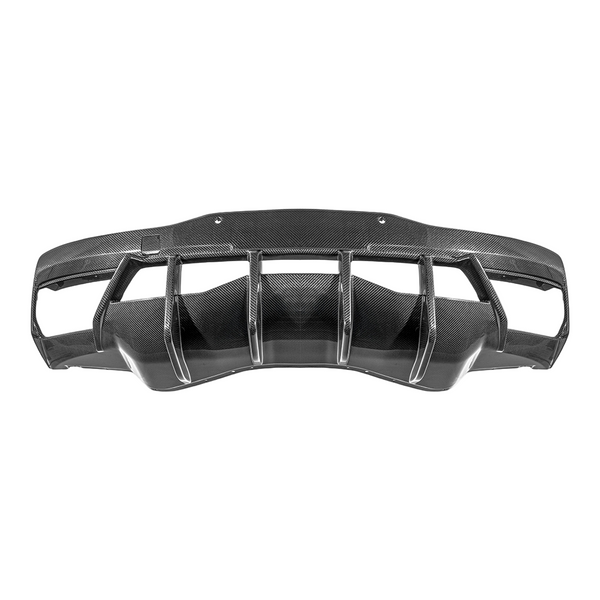 2020+ Corvette C8 Dry Carbon Fiber Rear Bumper Diffuser Quad Exit