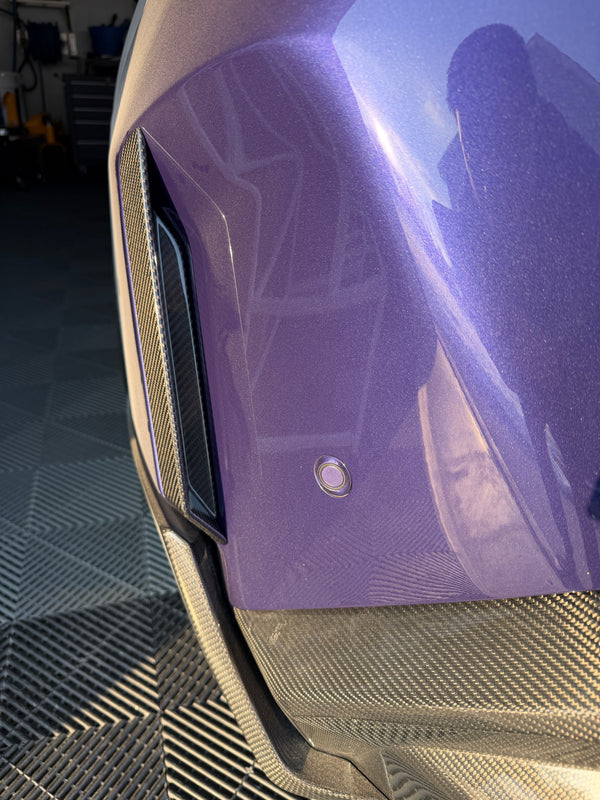 G90/G99 M5 SQ Style Dry Carbon Fiber Reflective Strips Cover Trim