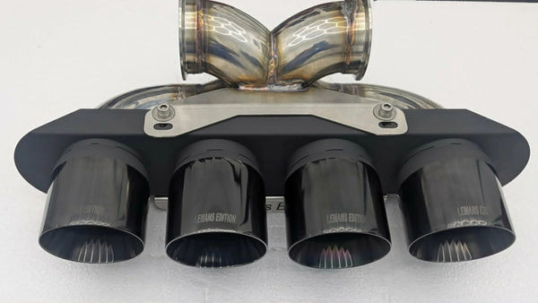 C8 GRAND SPORT – Side To Center Conversion Package - STEALTH (NPP-Valve) – (Rear Valance Bezel Included)