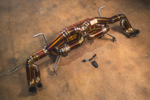 Audi R8 Valved Exhaust System