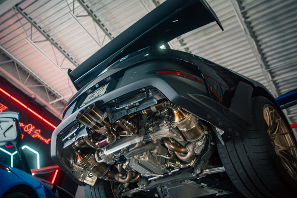 Valvetronic Valved Sport Exhaust System for Porsche 992 GT3/RS