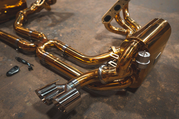 Valvetronic Valved Sport Exhaust System for Porsche 997 Carrera