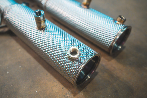 McLaren Artura Free Flow Downpipes