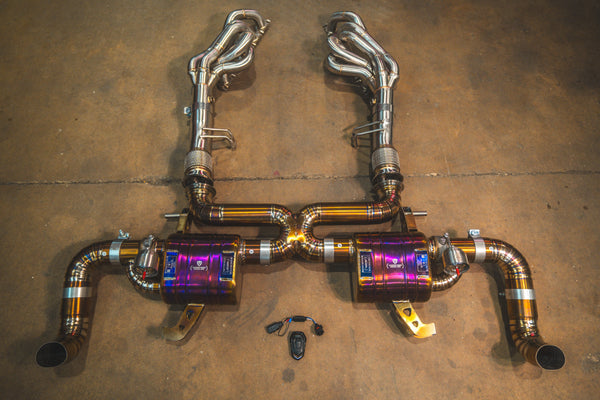Audi R8 Valved Exhaust System
