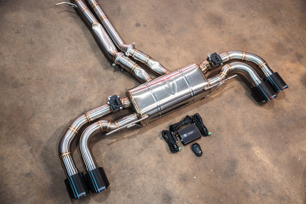 Valved Sport Exhaust System for Porsche 9Y0 Cayenne