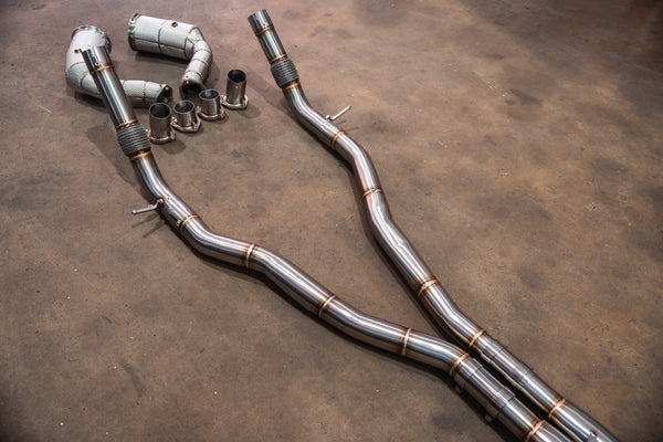 Valved Sport Exhaust System for Porsche 9Y0 Cayenne