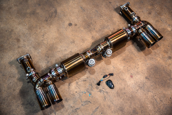 Valved Sport Exhaust System for Porsche 997 Turbo