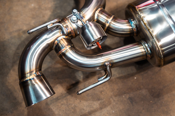 Mercedes SLS AMG Valved Sport Exhaust System