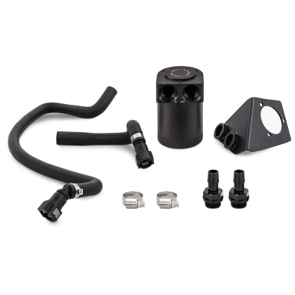 Mishimoto 2020+ Chevrolet Corvette C8 Baffled Oil Catch Can Kit (PCV Side) - Black or Carbon Fiber