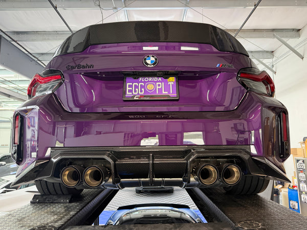 2023-2026 BMW M2 G87 Dry Carbon Fiber CT Style Diffuser