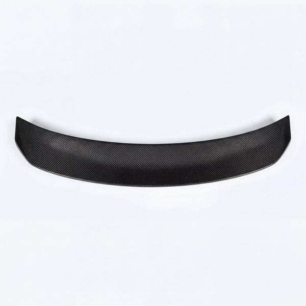 2024–2026 Mustang S650 Heritage SC™ V-Shaped Dry Gloss Carbon Fiber Rear Wing W/ Ducktail-Style Decklid