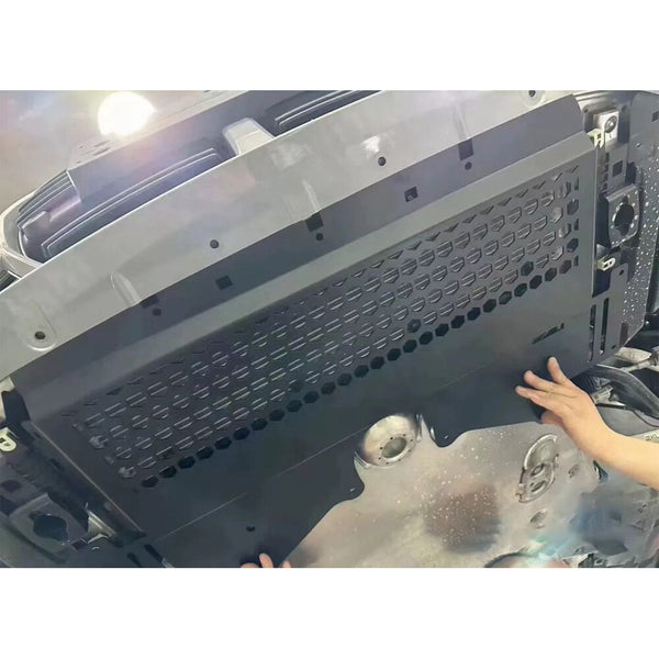 New Oil Cooler Skid Plate Underhood Shield For BMW G80 M3 G82 M4 G87 M2 Hexagonal Hole