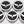 2005-2013 C6 Corvette - Crossed Flags Logo Fluid Cap Covers 5Pc Auto Transmission | Choose Color