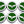2005-2013 C6 Corvette - Crossed Flag Fluid Cap Covers 6Pc Manual Transmission | Choose Color