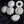 2005-2013 C6 Corvette - Executive Series Fluid Cap Covers 6pc Manual Trans.