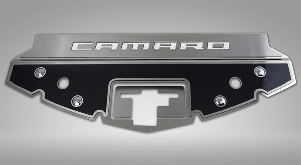 2016-2026 Gen 6 Camaro GM Officially Licensed Front Header Plate | Choose VINYL/LED Color