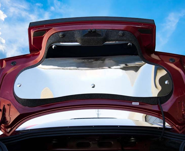 2015-2020 MUSTANG - TRUNK LID PANEL | POLISHED STAINLESS STEEL
