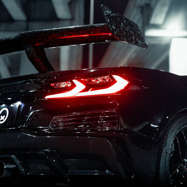 2023-2026 Corvette C8 Quiet Racing ZR1 ZTK Forged Carbon Fiber Aero Kit Z06/E-Ray