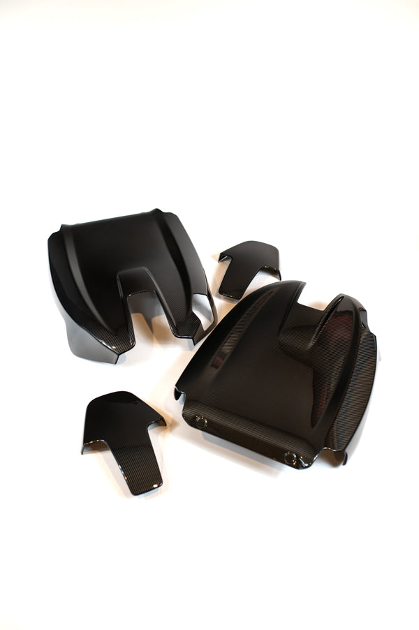 G8X Dry Carbon Fiber Seat Back Covers