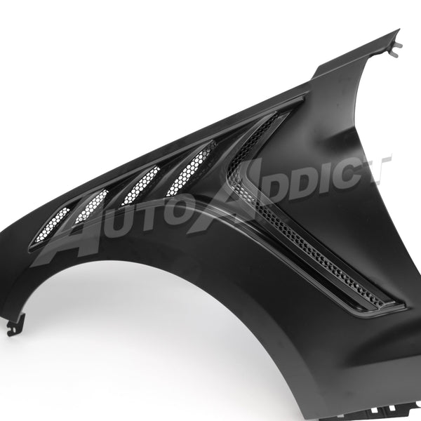 2018-2023 Mustang S550 EcoBoost/GT Type-GTD Aluminum Fenders w/ Functional Vent (Pair)