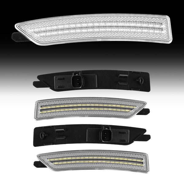 2024-2026 Ford Mustang S650 Clear White LED Side Markers