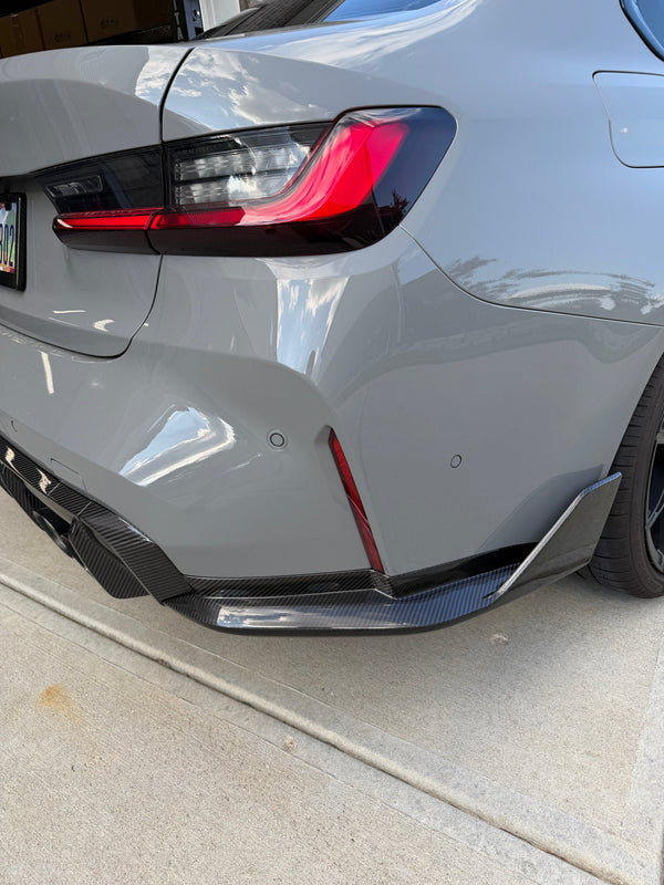G8X Dry Carbon Fiber MP Rear Splitters