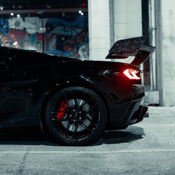 2023-2026 Corvette C8 Quiet Racing ZR1 ZTK Forged Carbon Fiber Aero Kit Z06/E-Ray