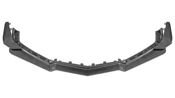 Corvette C8 Z06 / E-RAY Dry Carbon Fiber Front Splitter & Canards [Z07 Extended Package]