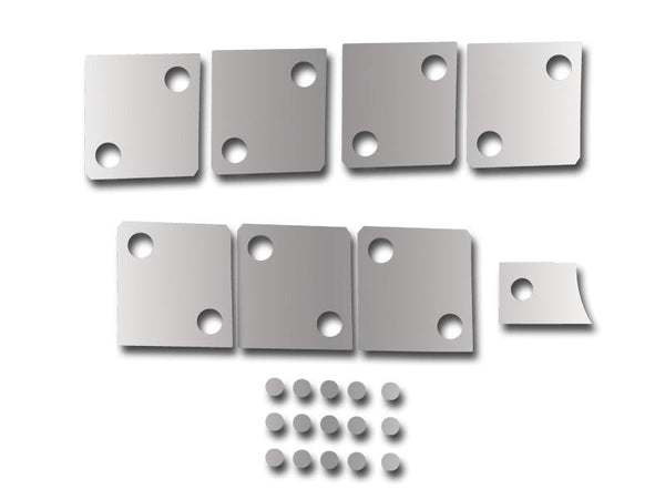 2010-2015 Camaro SS - Factory Shroud Dice Trim Kit 23Pc | Brushed Stainless Steel
